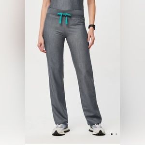 Wear Figs Graphite Livingston Scrub Pants XS